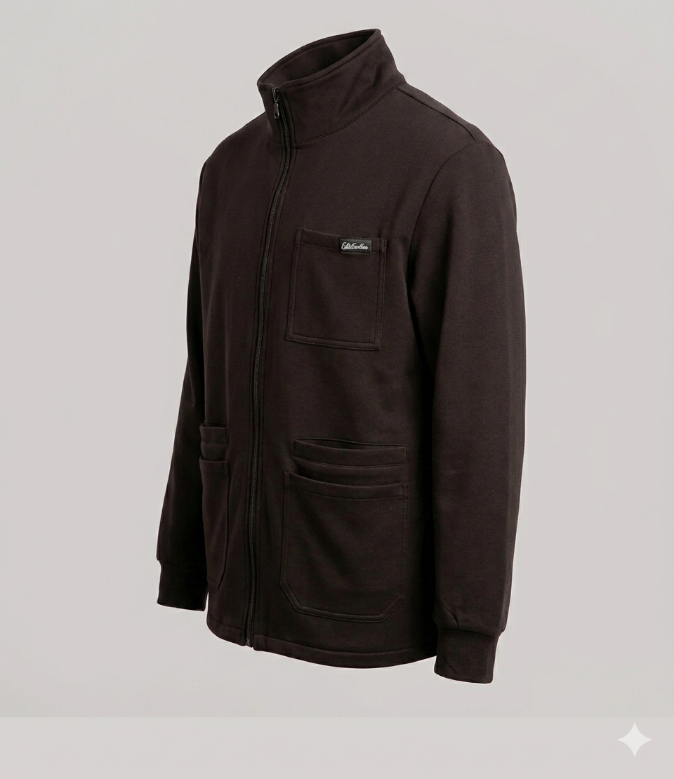 Professional Black Scrub Jacket