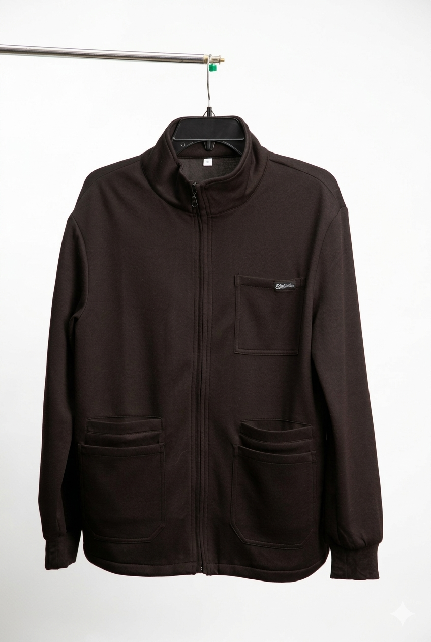 Professional Black Scrub Jacket